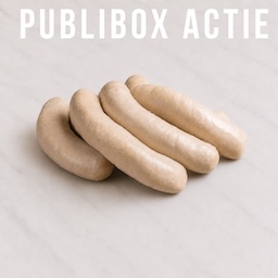 Publibox actie 3 witte pensen voor €5