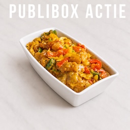 Publibox actie kippengyros 1kg kopen + 500 gr GRATIS 