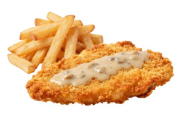 Kipschnitzel Menu
