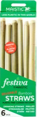 Bamboe rietjes 6st Maistic