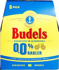 Radler 0.0% Budels 6 st BIO