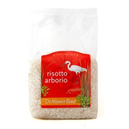 Risotto arborio wit De Nieuwe Band 500 gram BIO Risotto arborio wit De Nieuwe Band 500 gram BIO
