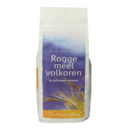 Volkoren roggemeel, 500 gram. Volkoren roggemeel, 500 gram.