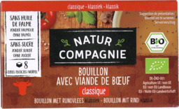 Runderbouillonblokjes Natur Compagnie 8 st Runderbouillonblokjes Natur Compagnie 8 st