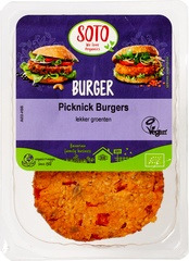 Picknick groenteburgers Soto Nieuw 200 gram