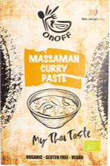 Thaise massaman currypasta ONOFF 50 gram