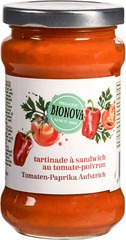 Sandwichspread tomaat paprika Bionova 280 gr. 