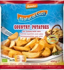 Aardappelpartjes met schil Natural Cool 450 gram BIO