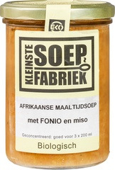 Afrikaanse maaltijdsoep KleinsteSoepFabriek 400ml BIO