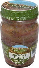 Ansjovis filets La Bio Idea 78 gram BIO Ansjovis filets La Bio Idea 78 gram BIO