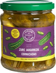 Augurken zuur Your Organic Nature 330 gr. BIO Augurken zuur Your Organic Nature 330 gr. BIO