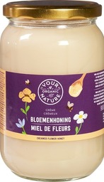 Bloemenhoning creme Your Organic Nature 900 gram