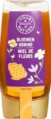 Bloemenhoning knijpfles Your Organic Nature 350 gram