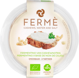 Cashew fermentino spread Fermé 100 gram BIO Cashew fermentino spread Fermé 100 gram BIO