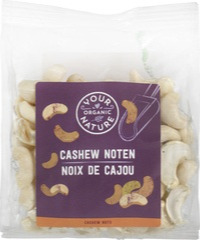 Cashewnoten Your Organic Nature 120 gr. BIO