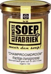 Champignonsoep KleinsteSoepFabriek 400 ml BIO Champignonsoep KleinsteSoepFabriek 400 ml BIO