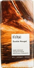Chocolade puur met noga Vivani 100 gram BIO Chocolade puur met noga Vivani 100 gram BIO