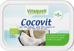 Cocovit plantaardige margarine Vitaquell 250 gram BIO