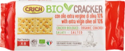 Crackers met olijfolie en zout Crich BIO