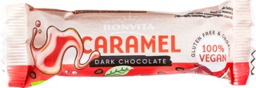Dark chocolate caramel bar Bonvita 40 gram