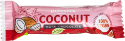 Dark chocolate coconut bar Bonvita 40 gram Dark chocolate coconut bar Bonvita 40 gram