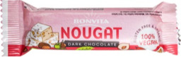 Dark chocolate nougat bar Bonvita 40 gram