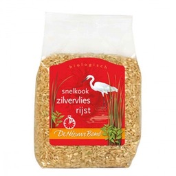 De Nieuwe Band Snelkook Zilvervliesrijst 500 gram De Nieuwe Band Snelkook Zilvervliesrijst 500 gram