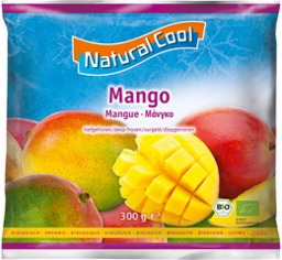 Diepvriesfruit mango Natural Cool 300 gr.  Diepvriesfruit mango Natural Cool 300 gr.