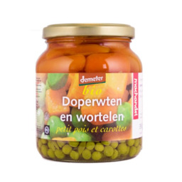 Doperwten en wortel Machandel