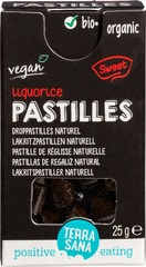 Droppastilles naturel TerraSana 25 gr. BIO Droppastilles naturel TerraSana 25 gr. BIO