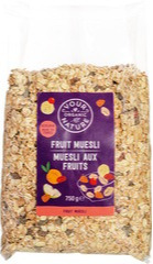 Fruit muesli Your Organic Nature 750 gram Fruit muesli Your Organic Nature 750 gram