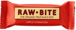 Fruit & nut bite appel kaneel raw.bite 50 gram BIO