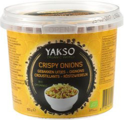 Gebakken uitjes Yakso 100 gr. BIO