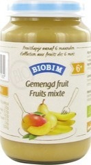 Gemengd fruit 6+ maanden Biobim 200 gram