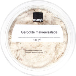 Gerookte makreelsalade Marqt 120 gram BIO
