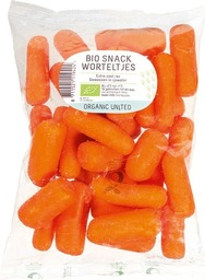 Geschrapte wortelen 400 gram (op bestelling)