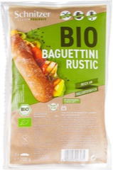 Glutenvrije baguettini rustic Schnitzer 200 gram