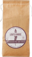 Glutenvrije broodmix bruin Lisa's choice 450 gram BIO
