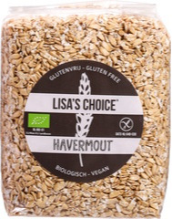 Glutenvrije havermout Lisa's choice 450 gram