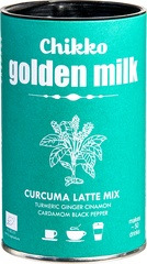 Golden milk curcuma latte mix Chikko Not Coffee 110 gram BIO