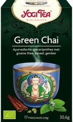 Green chai thee Yogi Tea 17 builtjes BIO
