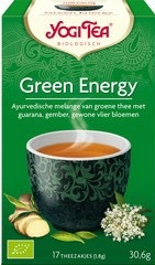 Green energy thee Yogi Tea 17 builtjes BIO Green energy thee Yogi Tea 17 builtjes BIO