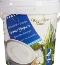 Griekse yoghurt Weerribben Zuivel 800 gram in emmertje BIO