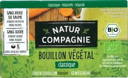 Groentebouillonblokjes Natur Compagnie 8 st BIO Groentebouillonblokjes Natur Compagnie 8 st BIO