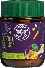 bouillonpoeder groente zonder gist (heldere) Your Organic Nature 150 gram BIO