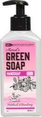 Handzeep patchouli & cranberry Marcel's Green Soap