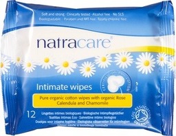 Intimate wipes Natracare 12 st BIO