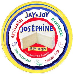 Josephine vegan brie Jay & Joy 90 gram (op bestelling)