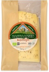 kaas komijn plakjes Bastiaansen 150 gram BIO kaas komijn plakjes Bastiaansen 150 gram BIO