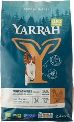 Kattenbrokken graanvrij Yarrah 2,4 kg  BIO